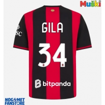 AC Milan Mario Gila #34 Domaci Dres 2026-27 Kratak Rukav